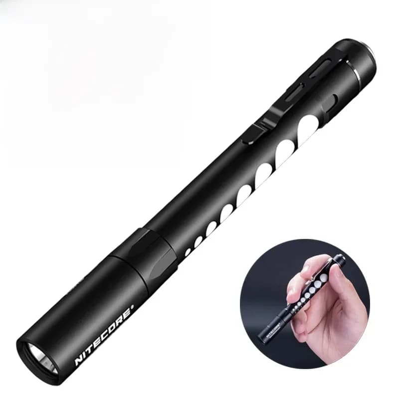 NITECORE-Stylo médical MT06MD, lampe de poche, premiers secours, lanterne LED, lampe de poche pour médecin, infirmière, urgence extérieure, batterie AAA