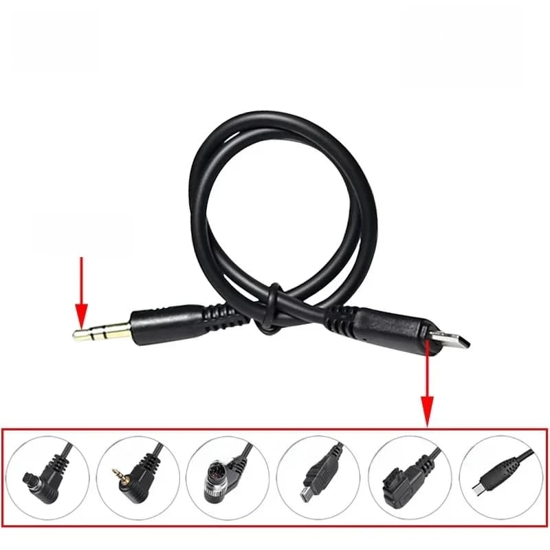 Pixel 30cm déclencheur télécommande connexion DC0 DC2 N3 E3 S1 S2 câble pour Canon Nikon Sony caméra TW-283 T9