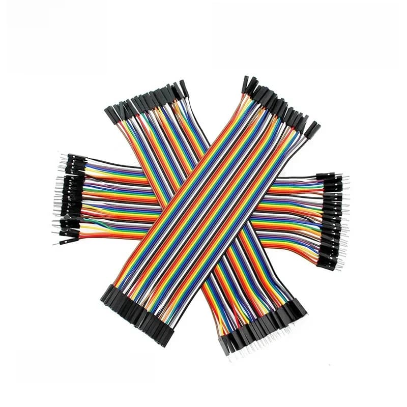 Câble Dupont 10CM mâle à mâle + mâle à femelle et femelle à femelle, fil de raccordement pour ensemble Arduino, Kit électronique de bricolage