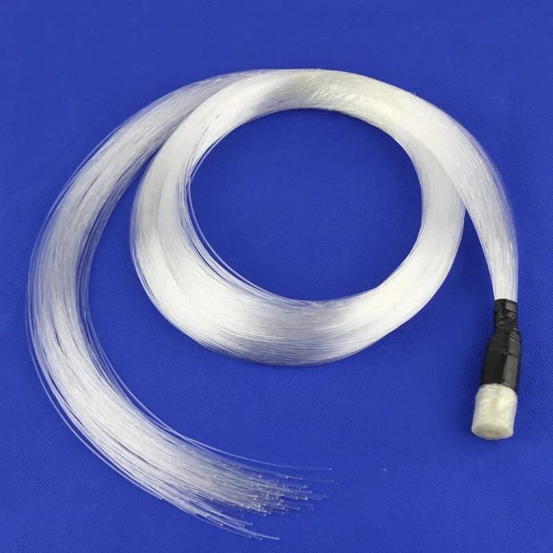 50~150PCS 1.0mm(Dia.) Câble de Fibre Optique PMMA à Éclairage Latéral de 4 Mètres pour Décoration de Plafond Étoilé LED DIY pour Maison, Restaurant, Voiture, Ciel