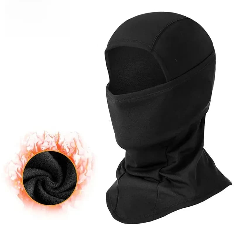 ROCKBROS Cagoule Homme Femme Hiver Ski Visage Écharpe Masque Cyclisme Ski Course Bandana Sport Entraînement Cagoule Coupe-vent Écharpe De Randonnée