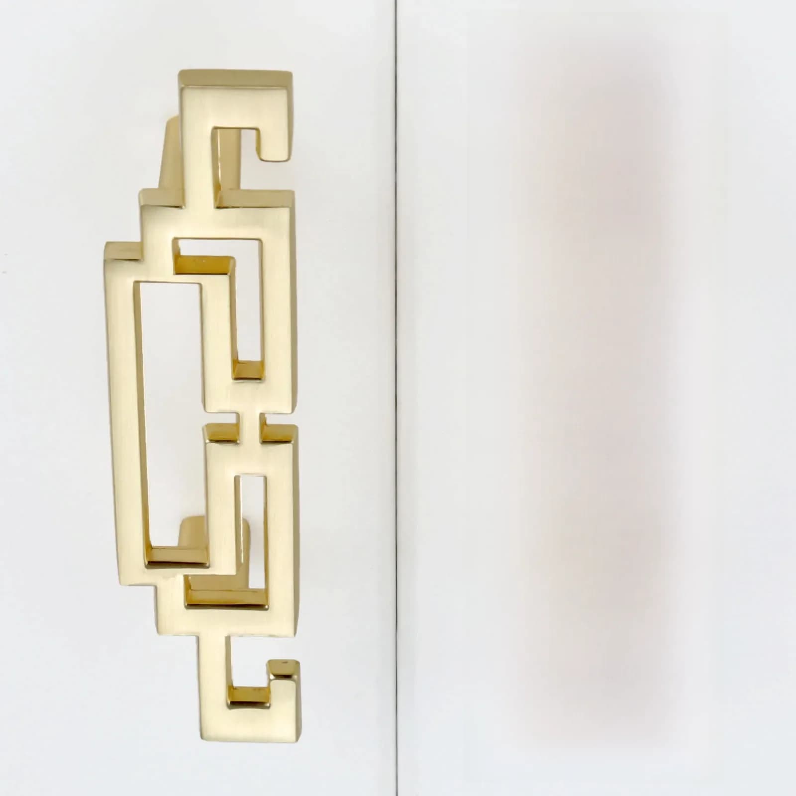 Poignée de meuble de Style chinois ancien, en alliage de Zinc, or et cuivre, poignée d'armoire, bouton de traction de tiroir, quincaillerie de porte, 1 pièce