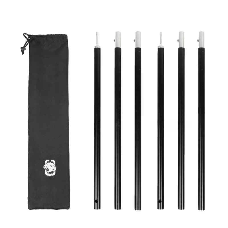 OneTigris – piquets de tente de Camping en plein air, Support de tente en alliage d'aluminium 7075, taille réglable 125cm et 160cm