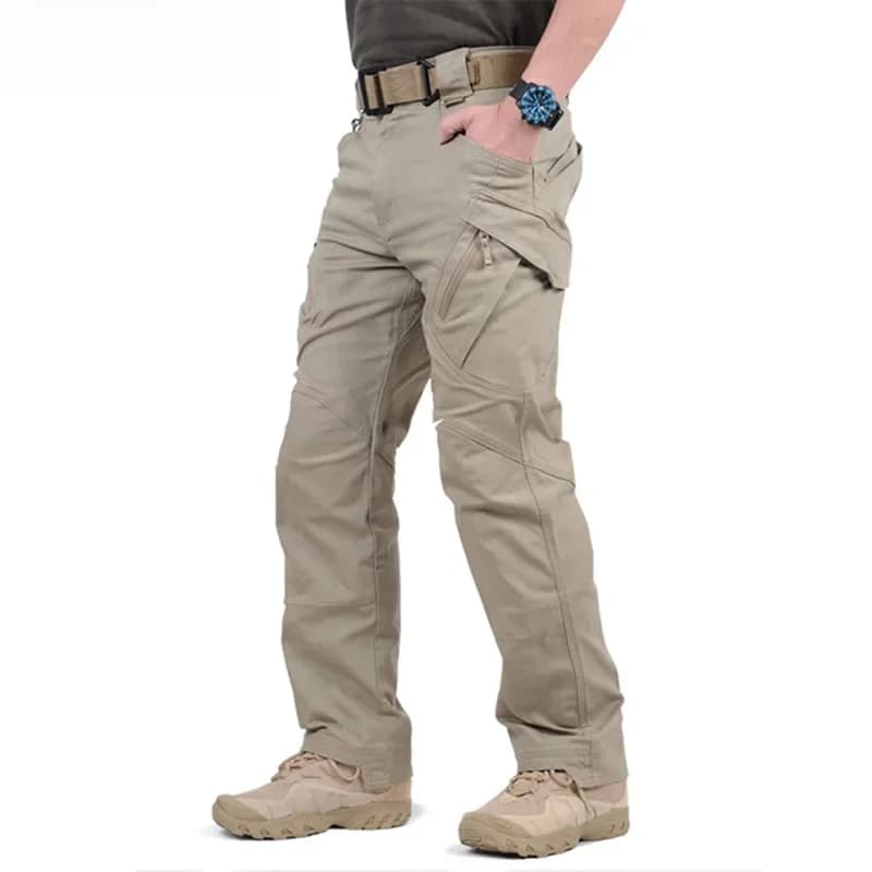 IX9 97% coton hommes militaire tactique Cargo pantalon hommes SWAT Combat armée pantalon mâle décontracté nombreuses poches Stretch coton pantalon