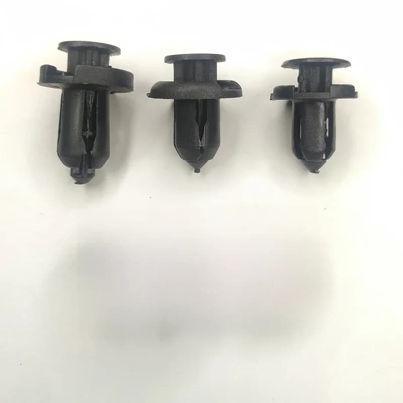 Clips de pare-chocs, Rivets de fixation de doublure de garde-boue, retenue pour Mitsubishi Nissan Honda, trou de 8mm 9mm 10mm, 10/20/50 pièces