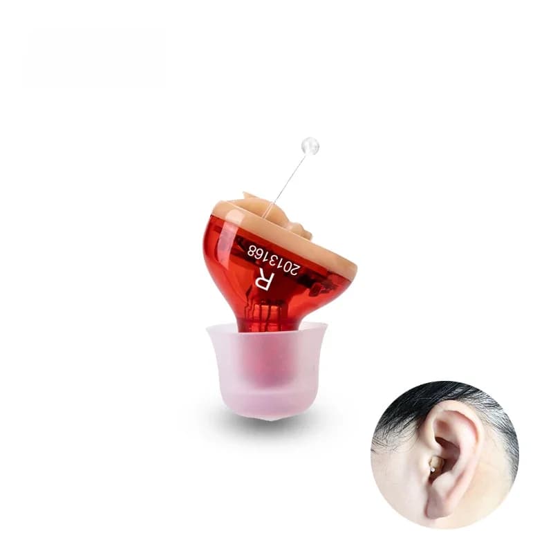 Q10 aides auditives Audifonos pour la surdité personnes âgées réglable Micro sans fil Mini taille aide auditive Invisible amplificateur de son d'oreille