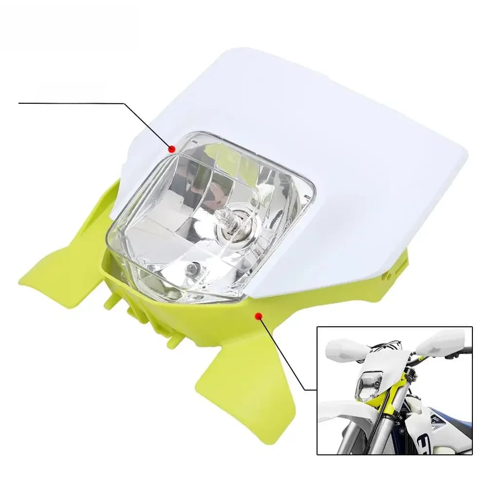 Lampe frontale de moto pour Husqvarna, lumière de sauna, lampe de sauna, FE250, FE350, FE450, FE501, TE250i, TE300i, 2021, 2020, nouveau, 2021