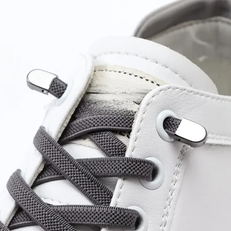 Lacets de chaussures sans cravate lacets plats loisirs de plein air lacets élastiques baskets sécurité rapide enfants adultes lacets paresseux accessoires de chaussures