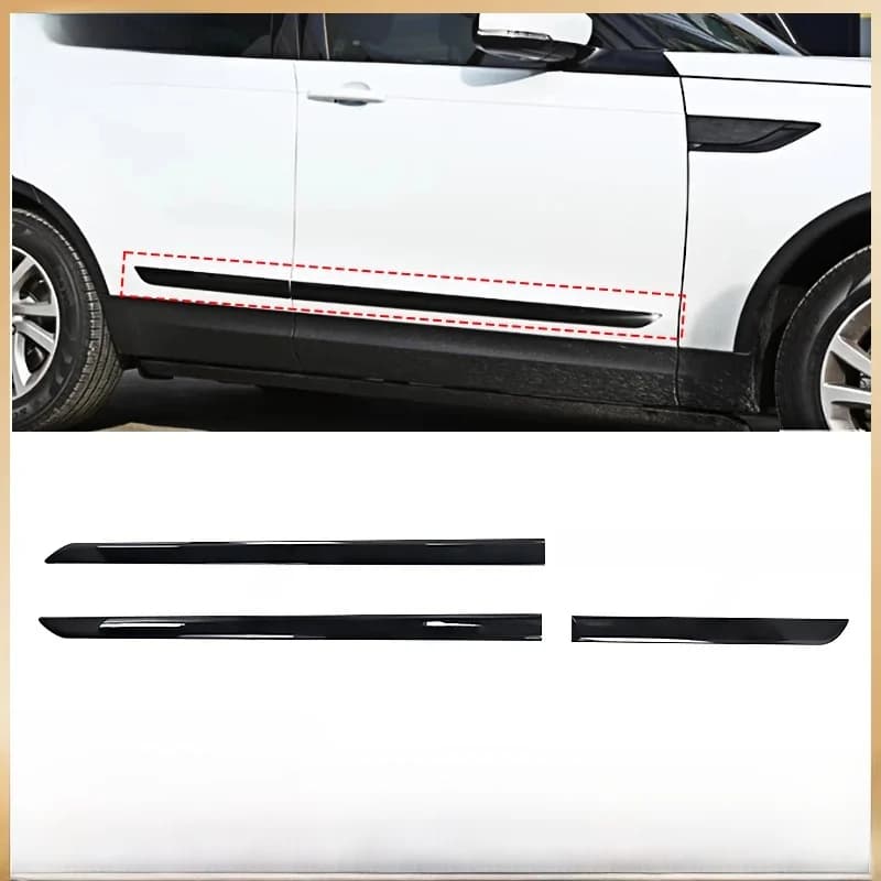 ROVCE – garnitures de moulage de porte latérale de voiture, décoration pour Land Rover DISCOVERY 5 2017 – 2022 L462, autocollant à rayures, style de voiture