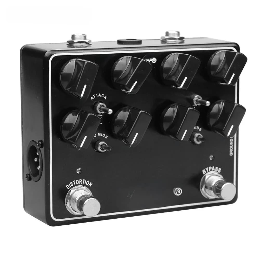 Pédale d'effet de basse Demonfx de haute qualité, préampli de basse Microtubes D7K Ultra V2 et pédale de compression Super Symmetry, DemonFX