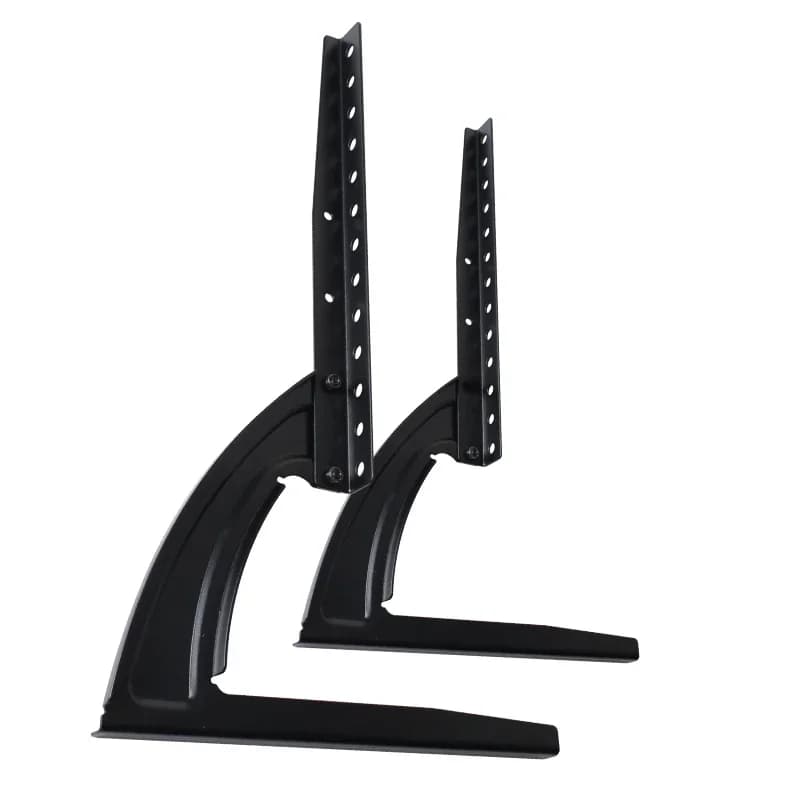 HILLPORT pied de meuble TV de Table universel pour téléviseurs LCD/LED/Plasma de 26 à 65 pouces, pieds de meuble TV pour support de moniteur d'écran DZ77