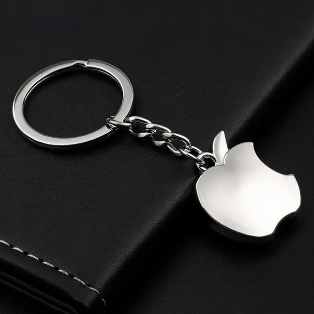Liquidation vente Apple voiture porte-clés Gadgets pour hommes dentiste Costume pendentif porte-clés en métal pour hommes cadeaux porte-clés bibelot