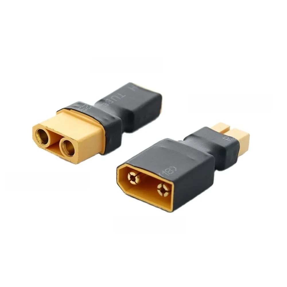 Adaptateur XT60 mâle/femelle vers XT90, connecteur mâle/femelle, adaptateur de Conversion pour batterie RC Lipo, pièces de contrôle, bricolage