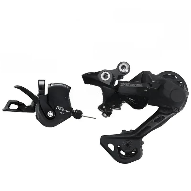 SHIMANO DEORE groupe 10 vitesses comprend le levier de vitesse M4100 SL-M4100-R et le dérailleur arrière M5120 RD-M5120-SGS pièces d'origine