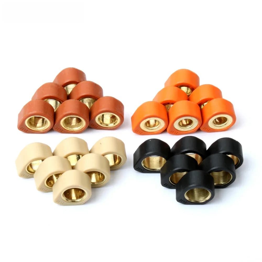 Jeu de rouleaux de poids de variateur pour Yamaha Cygnus Breeze, SubKRVity, Maxster Teo S, 125cc, 150cc, 4T, 20x12mm, 9g, 11g, 13g, 16g, 6 pièces
