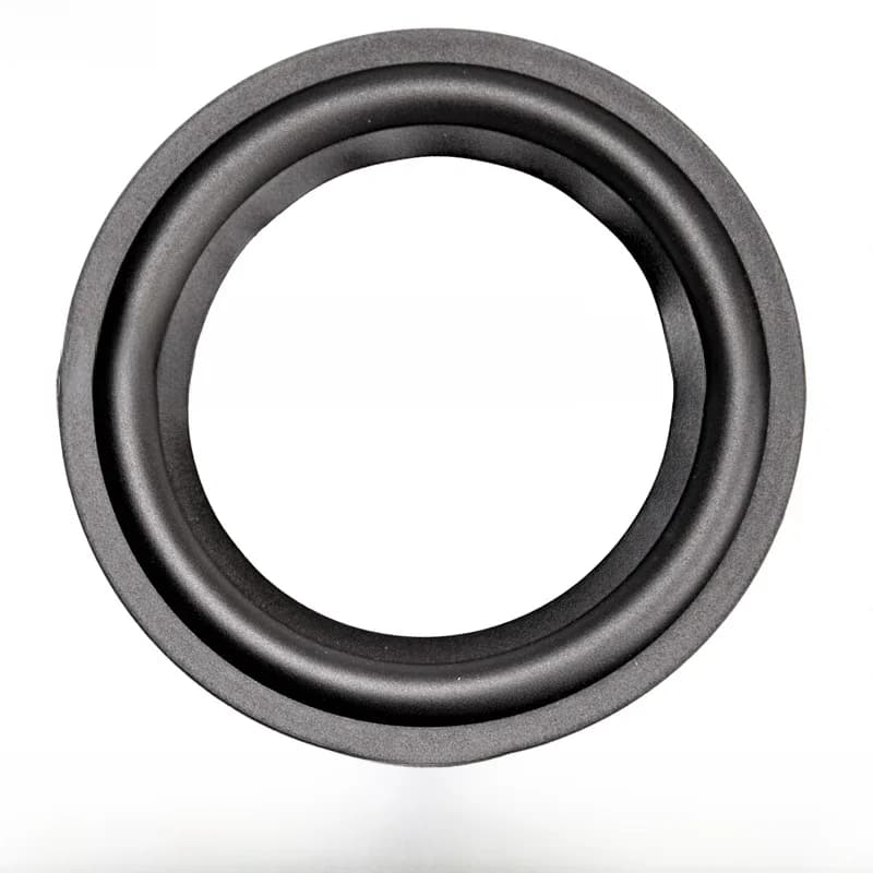 HIFIDIY LIVE Pièces de rechange pour haut-parleur de graves de 4 à 12 pouces, anneau de suspension en caoutchouc pliable pour subwoofer (100~300mm) 4 5 6.5 7 8 10 12