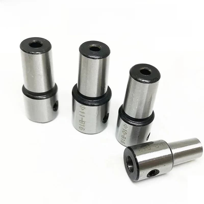 1 pièces 5mm 6 8 10 12 14 15 16mm connecteur de mandrin de forage B10 B12 B16 B18 adaptateur de mandrin de taraud pour perceuse