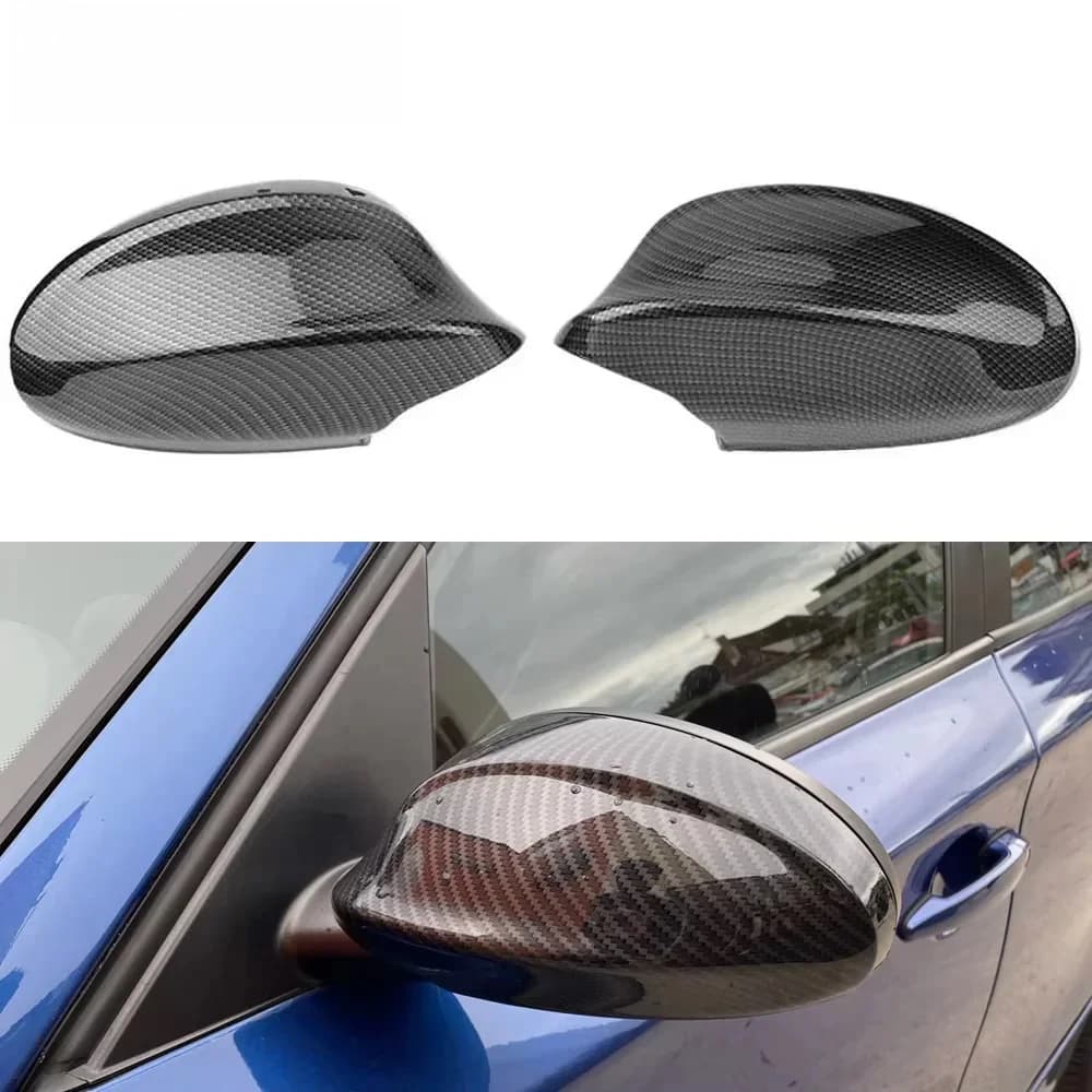 Couvercle de rétroviseur latéral couleur Fiber de carbone ABS, pour BMW E90 E91 2005-2007 E92 E93 2006-2009 M3 Style E80 E81 E87