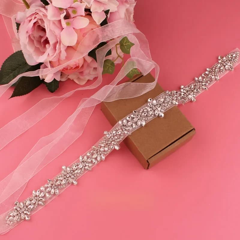 Ceinture pour femmes, ceinture en cristal, accessoires pour robe de mariée, ceinture de mariée en diamant, fournitures de mariage