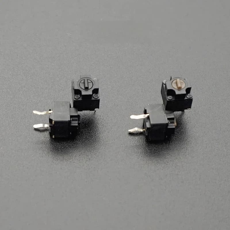 Bouton micro-interrupteur carré pour souris, boutons noirs et bruns, boutons pour Panasonic Microsoft ie3.0 Roller io1.1, IE4.0, EVQP0E07K, original