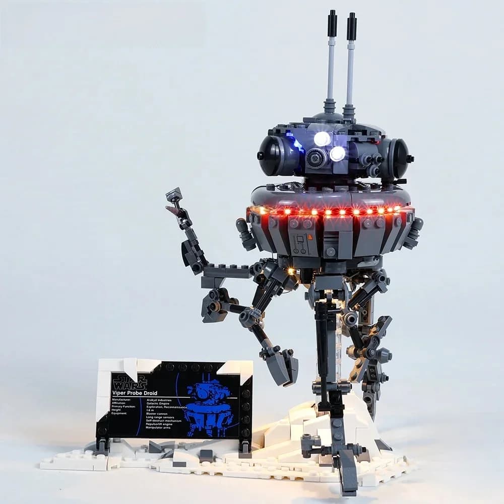 EASYLITE ensemble de lumière LED pour 75306 guerres sonde impériale droïde à collectionner bricolage jouets blocs seulement briques Kit d'éclairage pas de modèle