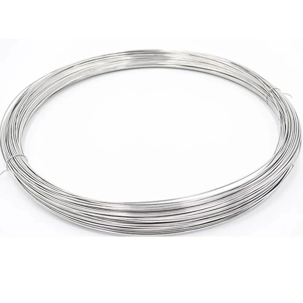 Fil dur à ressort en acier inoxydable, fil dur simple et lumineux, 0.2mm, 0.3mm, 0.4mm, 0.5mm, 0.6mm