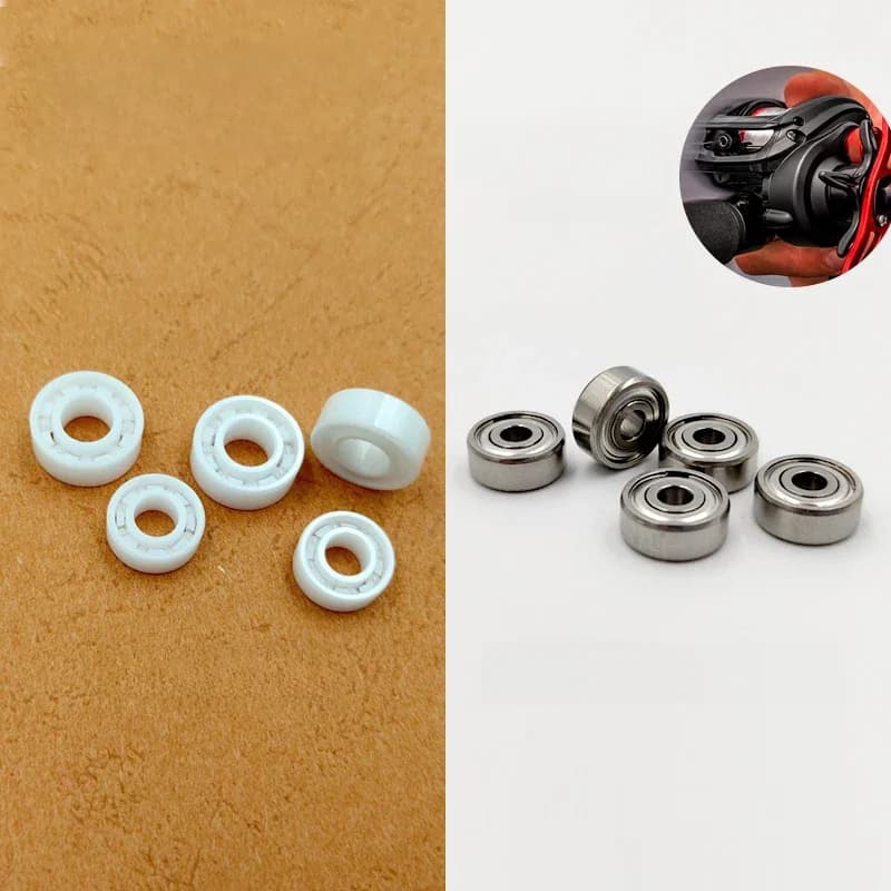 Roulement modifié à billes céramiques mixtes pour applications de pêche 624 6700 693 694 695 683 684 685 686 687 688 R188 ZZ Haute Température