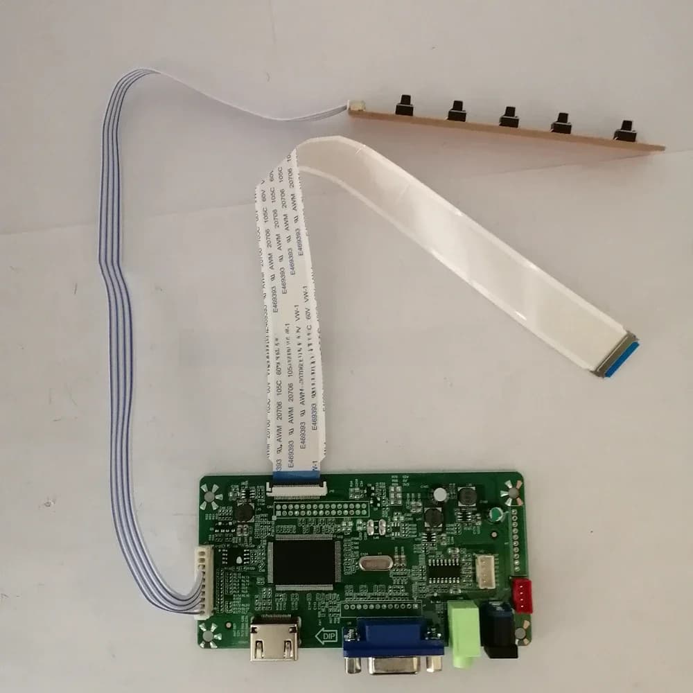 Nouveau kit de moniteur EDP NT156WHM-N32 NT156WHM-N22 HDMI+VGA+Audio 1366X768 30 broches avec carte de contrôle et écran LCD LED