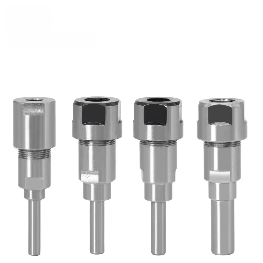 Tige d'extension de routeur, 6mm 8mm 12mm 1/4 "1/2", tige de routeur, pince de gravure, Machine Cnc, Extension, fraise, outil pour le travail du bois