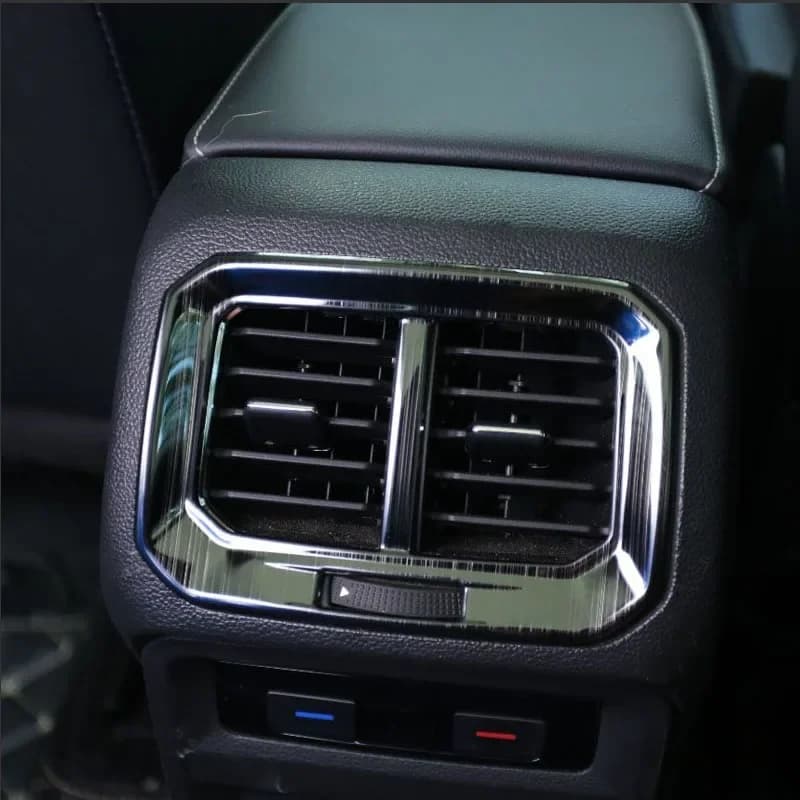 FOAL BURNING Cache de protection arrière pour sortie d'air conditionné Volkswagen TiguanL VW Tiguan L MK2 2016 2017 2018 2019 2020