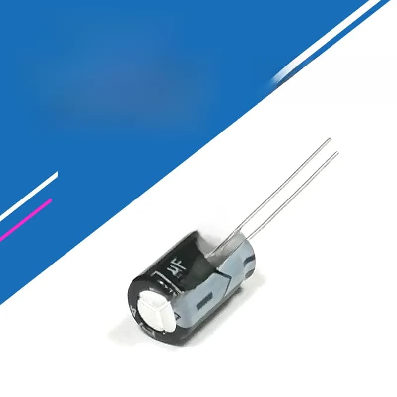 Condensateur électrolytique en aluminium 400V 4,7μF 8x12mm 400VDC 400WV 6,8μF