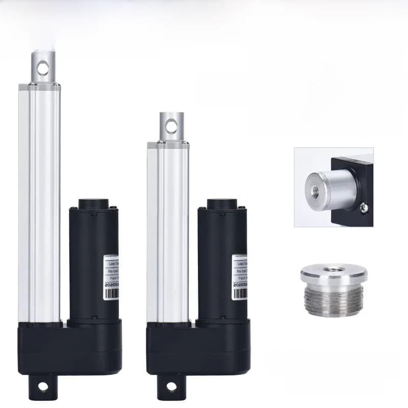 Actionneur linéaire électrique à moteur DC 24V 60W, 3000N 2500N 100mm 500mm 800mm 1000mm, course, ouvre-Garage à Piston télescopique