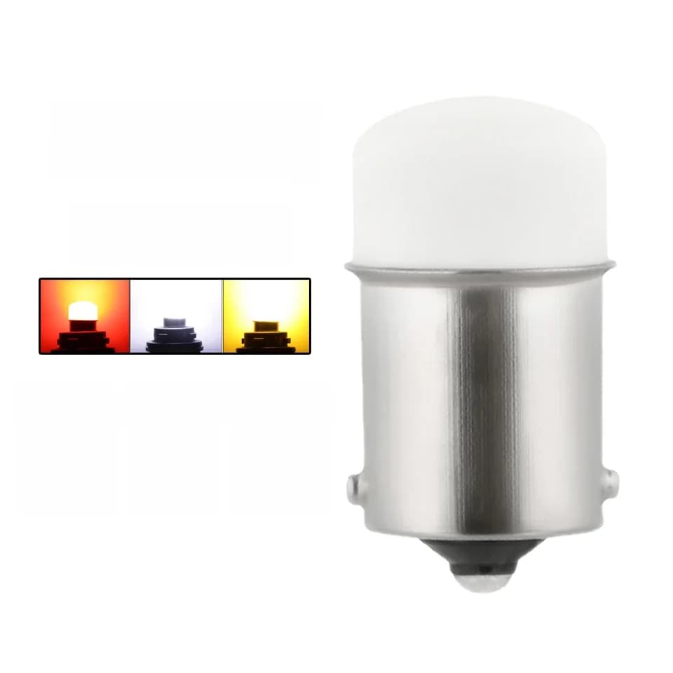1/4 pièces P21/5W Led 1157 haute luminosité voiture lumière BAY15D 1156 P21W Ba15S ampoule SMD Auto recul clignotant lampe frein blanc DRL12V