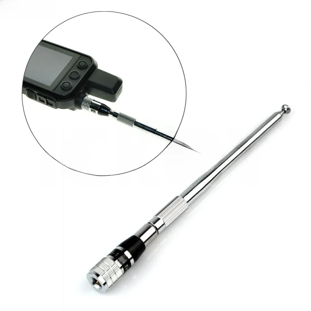 Antenne de remplacement télescopique pliable et Flexible, longue portée, extensible, pour GPS de chasse Garmin Alpha 200i 200 300i 300 Alpha200i