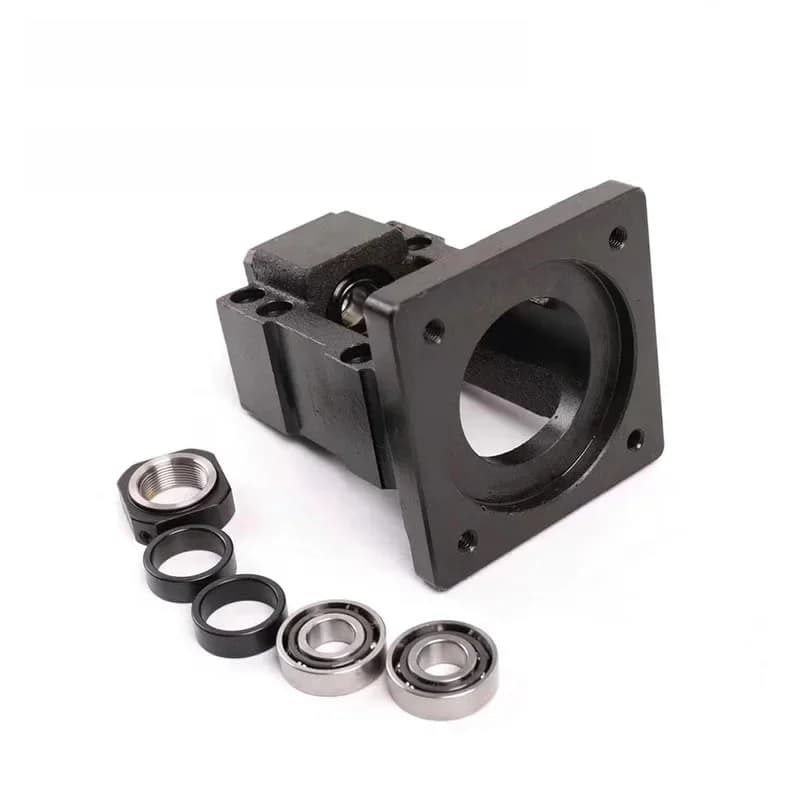 Support de moteur/support de pas CNC C5 C7 pour roulement BK12 BK15 BK20 pour vis à billes SFU1605 SFU2005 SFU2505