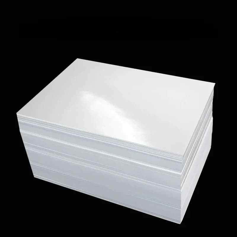 Papier photo double face pour imprimante à jet d'encre, A4, haute brillance, menu, 40% papier couché, 120g, 140g, 160g, 200g, 240g, 260g, 280g, 300g
