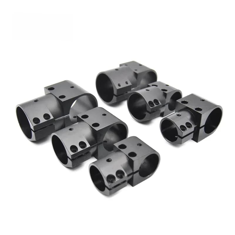 Té de train d'atterrissage en alliage d'aluminium, protection des plantes agricoles, UAV, 16mm, 20mm, 25mm, 30mm, 40mm, accessoires de collier de serrage de tuyau de bras, 2 pièces