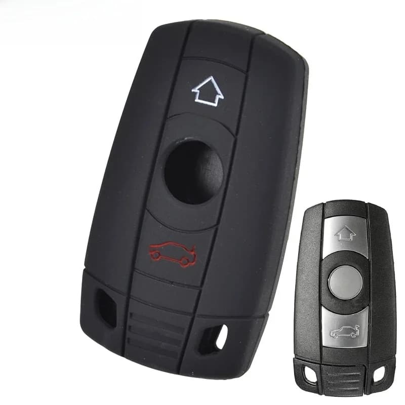 Housse de protection pour clé en Silicone, pour BMW série 1 3 5 6 7 X3 X5 E36 E39 E90 E91 E92 E60, support de coque sans clé