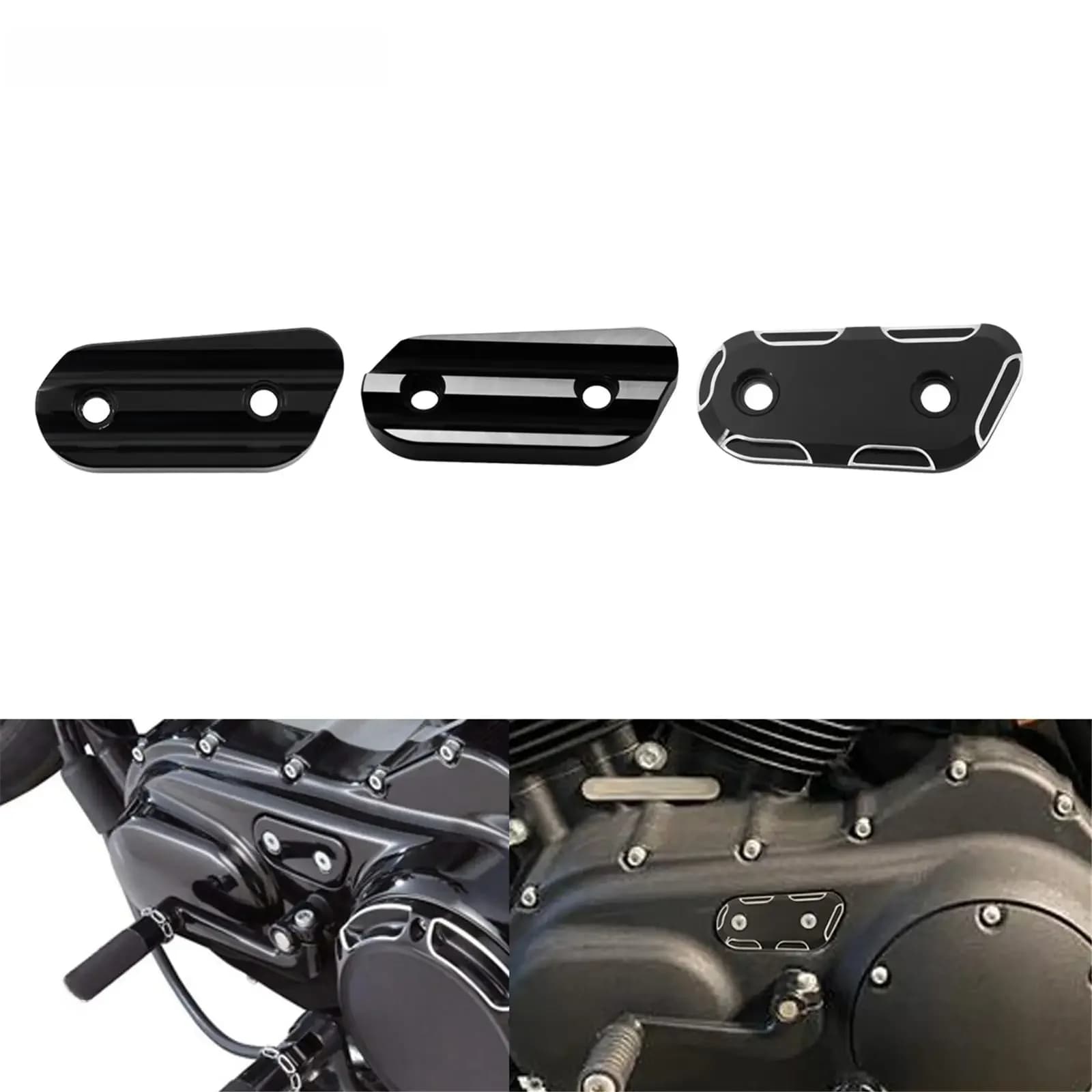 Couvercle d'Inspection de Moto en Aluminium CNC, pour Harley Sportster XL 883 1200 48 72 Iron Smile Low Forty Lecture XL883 XL1200 2004-2013
