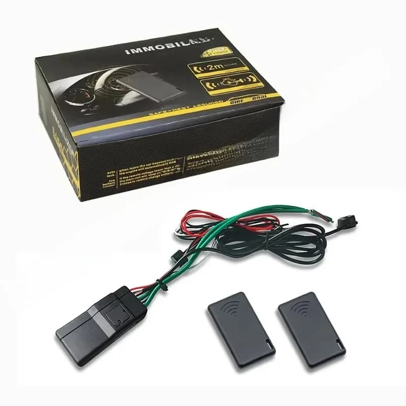 GA-16 Antidémarrage 2.4G Sans Fil Anti-Hijacking Moteur Verrouillage Système D'alarme De Voiture Circuit Intelligent Dispositif De Coupe Intelligent Clé RFID
