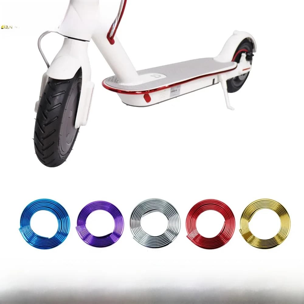 Bandes de protection du corps du Scooter pour Xiaomi Mijia M365 Pro, bande décorative Anti-collision, pièce de Scooter électrique