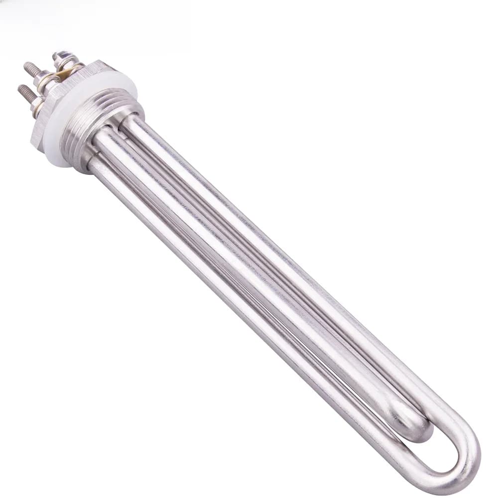 Élément chauffant par Immersion DN25, 1 pouce, DC 12v/24v/36v/48v, chauffe-eau solaire électrique tubulaire SUS304 300w 600w 900w 1200w 1500w