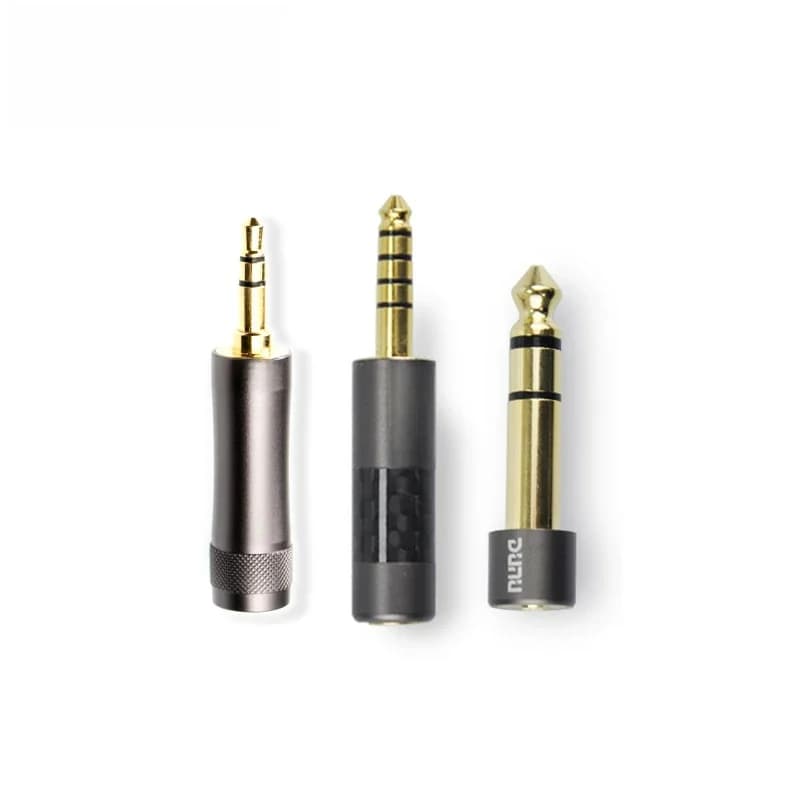 Adaptateurs de convertisseur Dunu 3.5mm mâle à 2.5mm femelle 6.35-3.5/4.4-2.5 adaptateur de prise pour lecteur de musique écouteur AMP DAC prises Audio