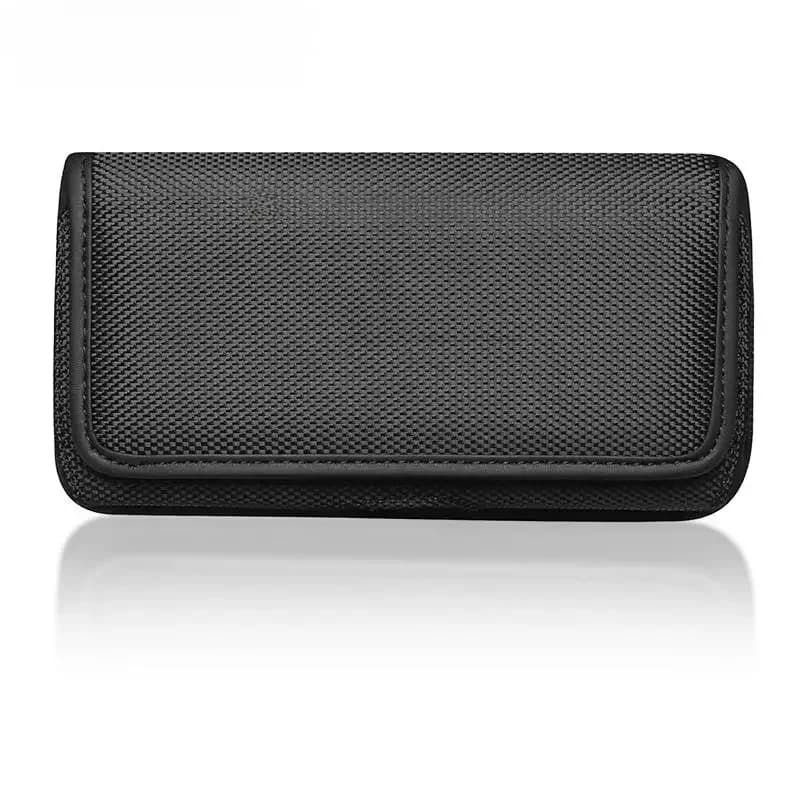 Sac de taille pour téléphone portable 3.5-6.3 pouces pour iPhone Samsung Xiaomi, pochette pour téléphone, étui à Clip de ceinture, sac en tissu Oxford, housse à rabat