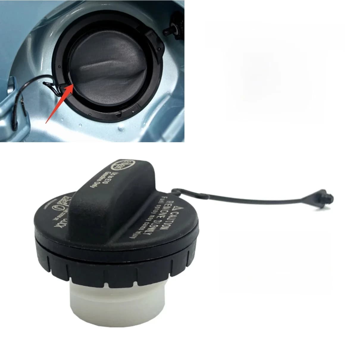 77300-52040 Bouchon de réservoir de carburant intérieur pour Toyota Camry Corolla Cruiser Hilux RAV4 Highlander Yaris Avalon pour Lexus LS LX ES
