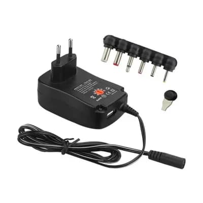 Adaptateur d'alimentation USB 3V 4.5V 5V 6V 7.5V 9V 12V, transformateur universel réglable 2A 30W 220V à 12V, alimentation 3- 12V Volt