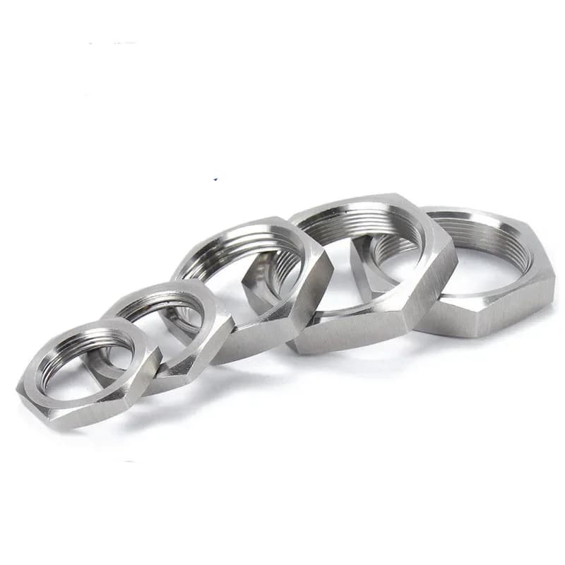 Raccord de tuyau à écrou hexagonal en acier inoxydable 1/8, BSP femelle, 1/4 ", 1/2", 3/4 ", 1/4", 1 ", 1-1/2", 1-304 ", 2"