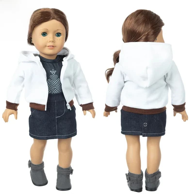Vêtements de poupée américaine OG pour fille de 18 pouces, manteau 40 Cm, jupe de poupée, tenues, cadeaux pour enfants filles