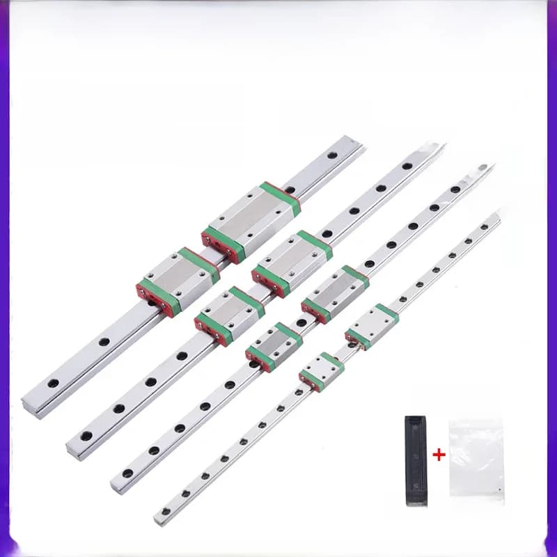 Rail linéaire miniature MGN7 MGN12 MGN15 MGN9 L de 100 mm à 1000 mm, 1 guide linéaire MGN + 1 chariot MGN, pièce pour imprimante 3D