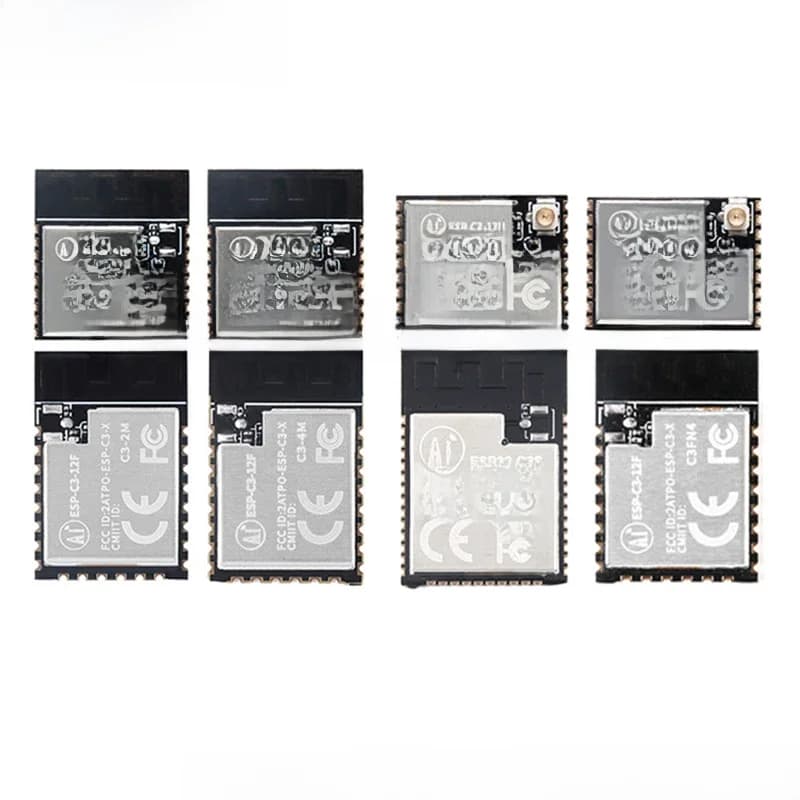ESP32 ESP32-C3 ESP-C3 ESP C3S ESPC3 12F 13 13U 32S 2M 4M 2.4GHz WiFi Sans Fil touristes Tech ESP-C3-13 ESP-C3-32S